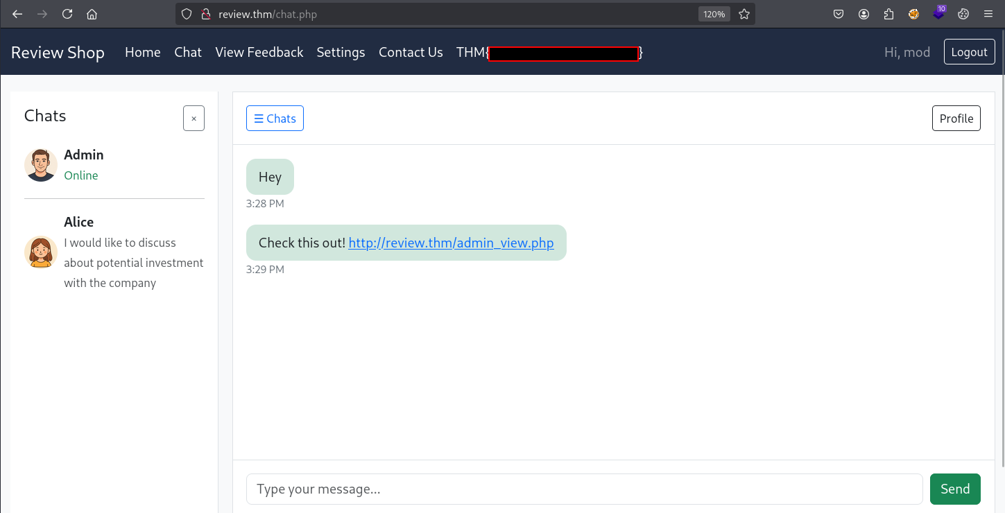 Persuading the admin